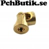 Brass Mini Cardan 3mm-3mm Counpling DIY Toy Accessories Universal joint for DIY 