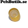 10st. Guld färgade potentiometer rattar i aluminum 15 x 16.5mm