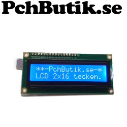 LCD HD44780 Kompatibel 16x2...