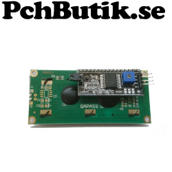 LCD HD44780 Kompatibel 16x2 tecken, passar Arduino