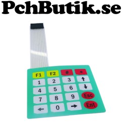 NYTT PÅ LAGER. 20 Key Matrix Keyboard Membrane keyboard